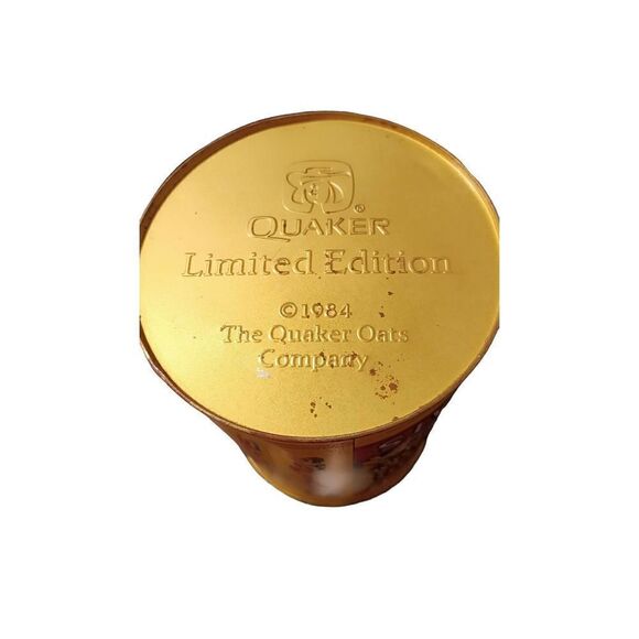 1984 Quaker oats tin and excellent condition - Picture 3 of 6